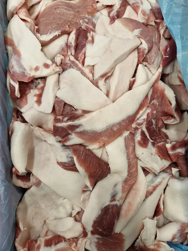 Frozen pork trimming 60/40 2